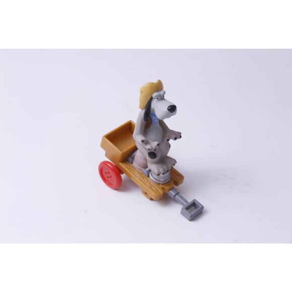 An American Tail, Wylie Burp, Dog on Cart, 3", Figure, Vehicle, Cartoon Animal, - Picture 2 of 4